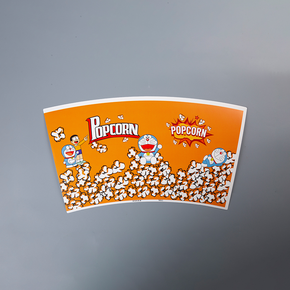 Ventola con doppio bicchiere di carta rivestita in PE